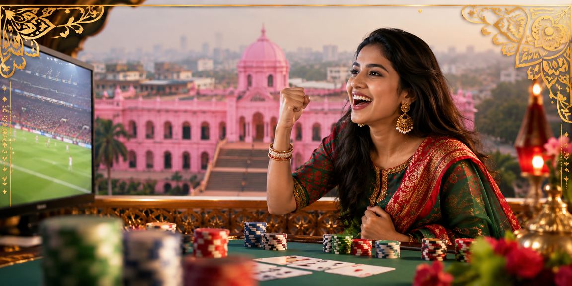 ঢাকায় বাংলাদেশি মডেল pinnacle পোকার গেম উপভোগ করছেন